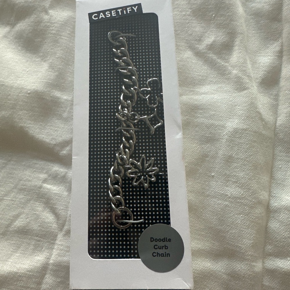 Casetify doodle curb chain